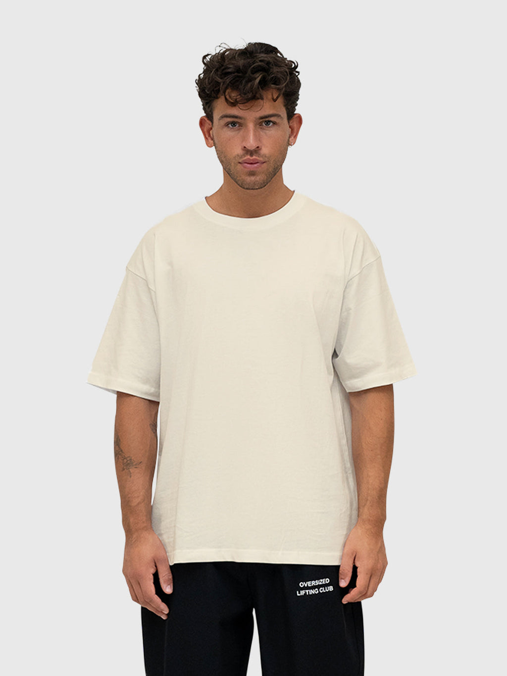 Essential Box Tee - Beige