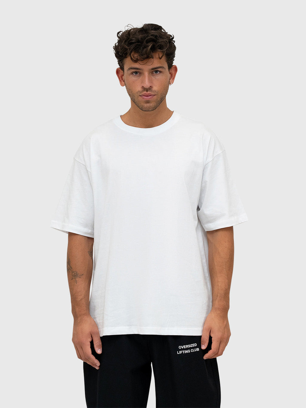 Essential Box Tee - White