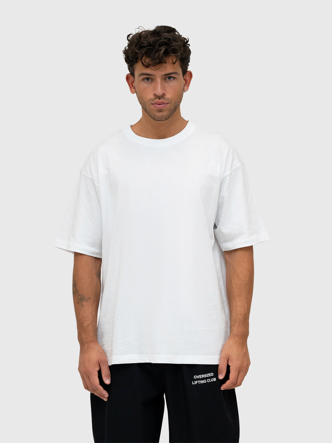 Essential Box Tee - White