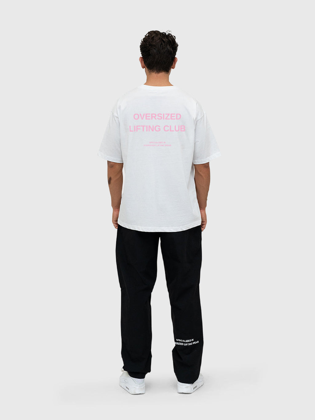 Confidence Box Tee - White/Pink