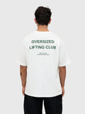 Confidence Box Tee - Cream/Forest