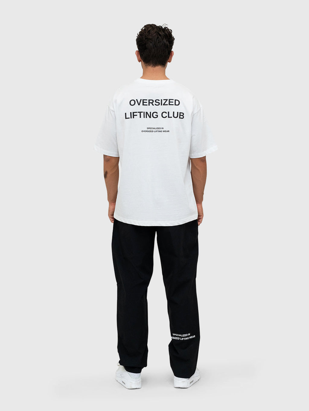 Confidence Box Tee - White/Black