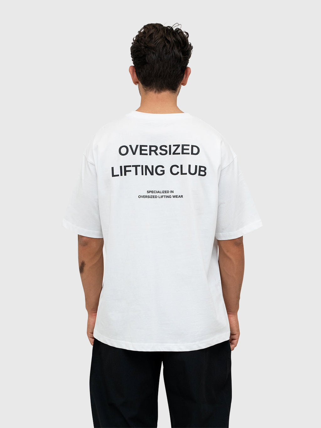 Confidence Box Tee - White/Black