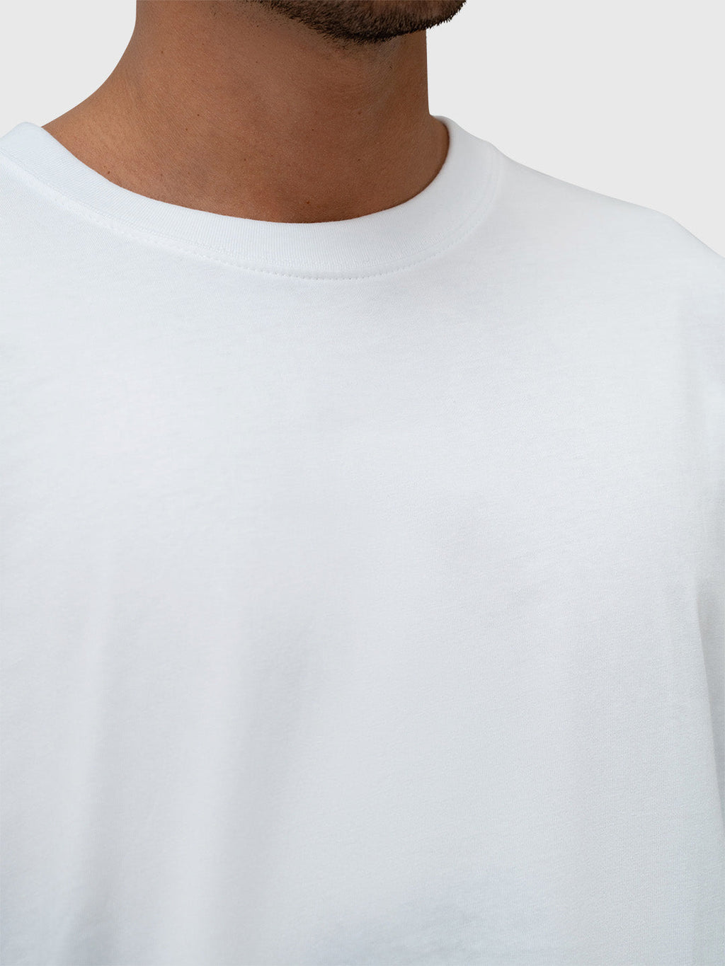 Essential Box Tee - White