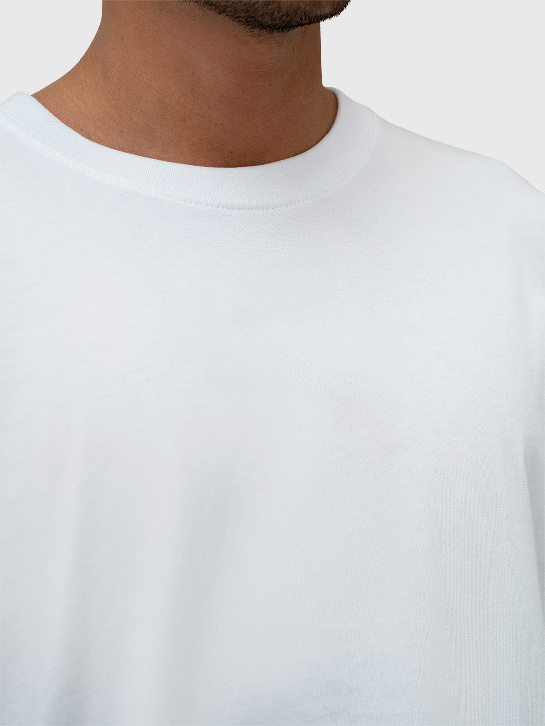 Essential Box Tee - White