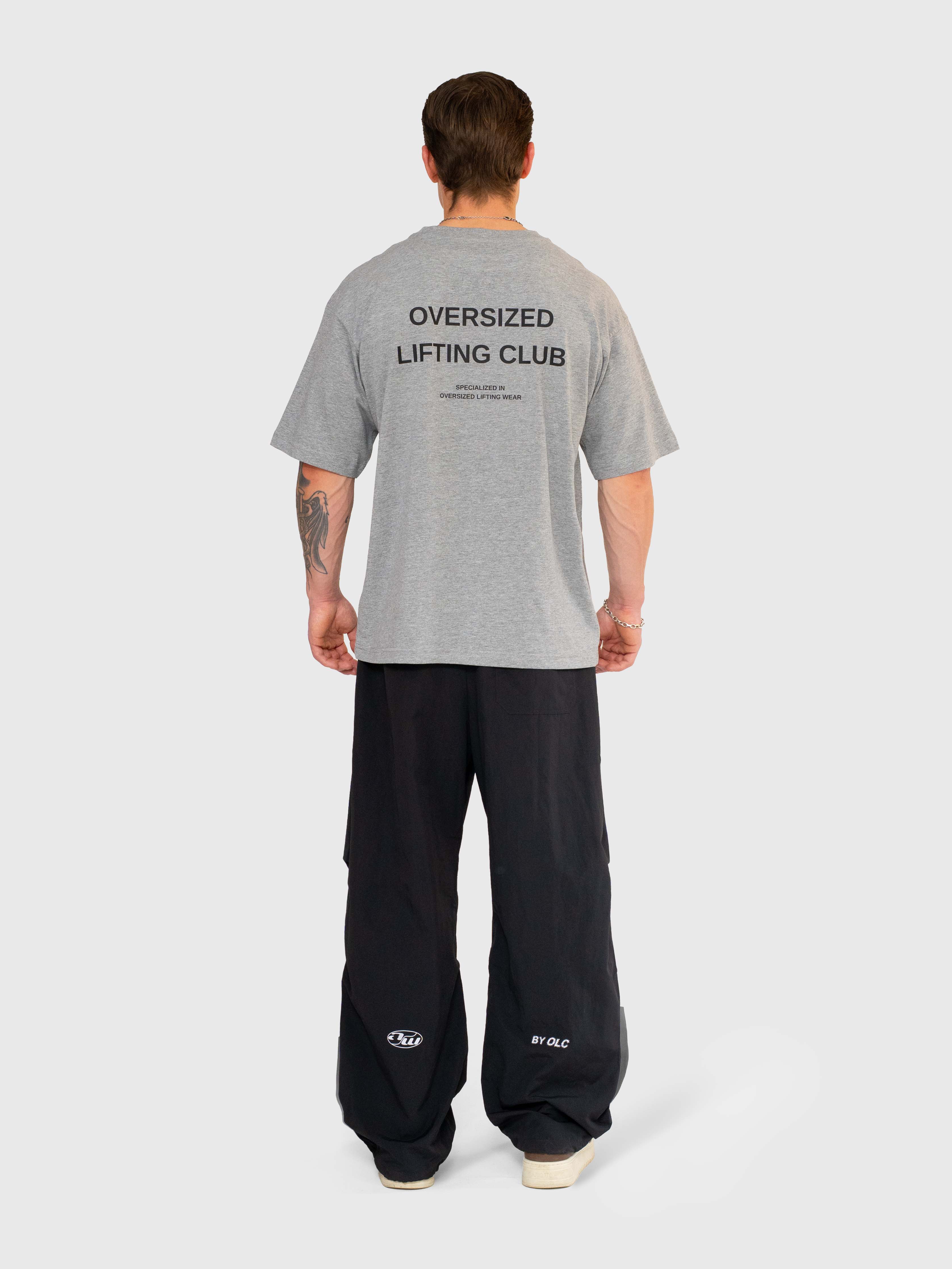 Confidence Box Tee - Mélange Grey/Black