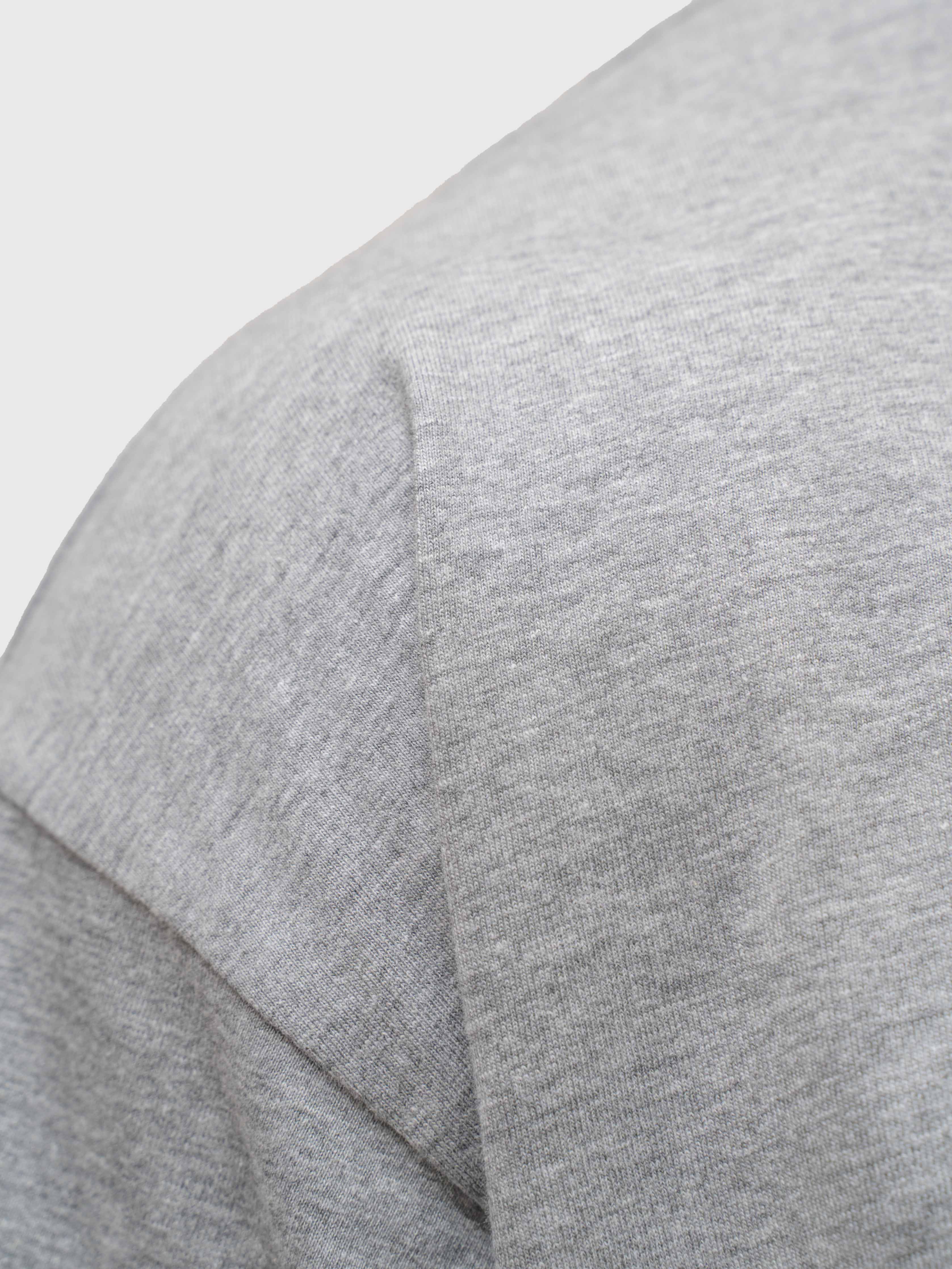Confidence Box Tee - Mélange Grey/Black