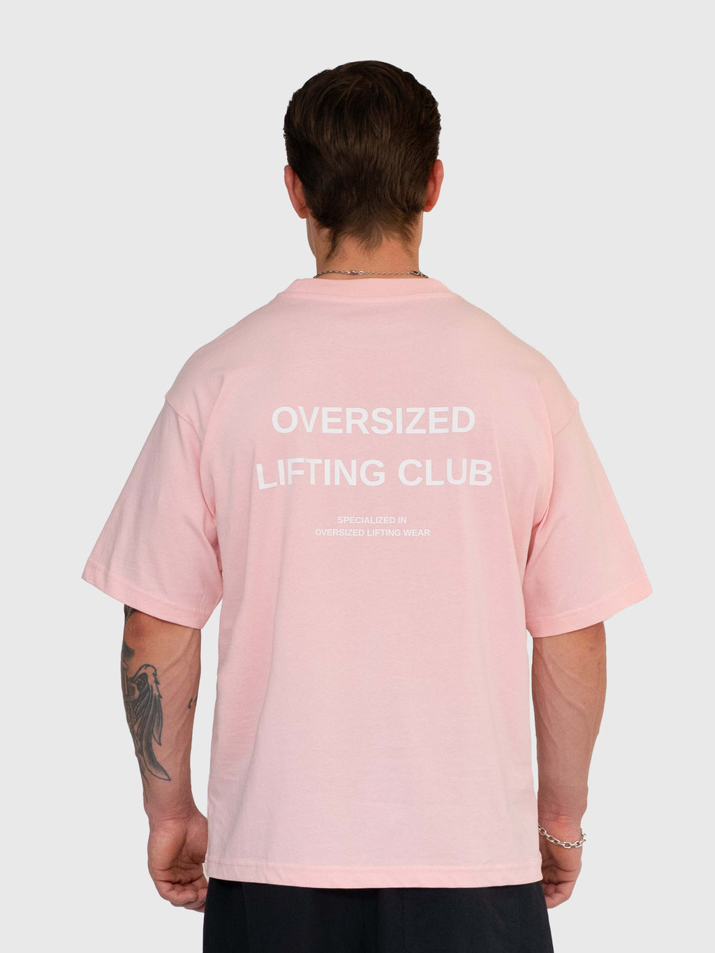 Confidence Box Tee - Pink/White