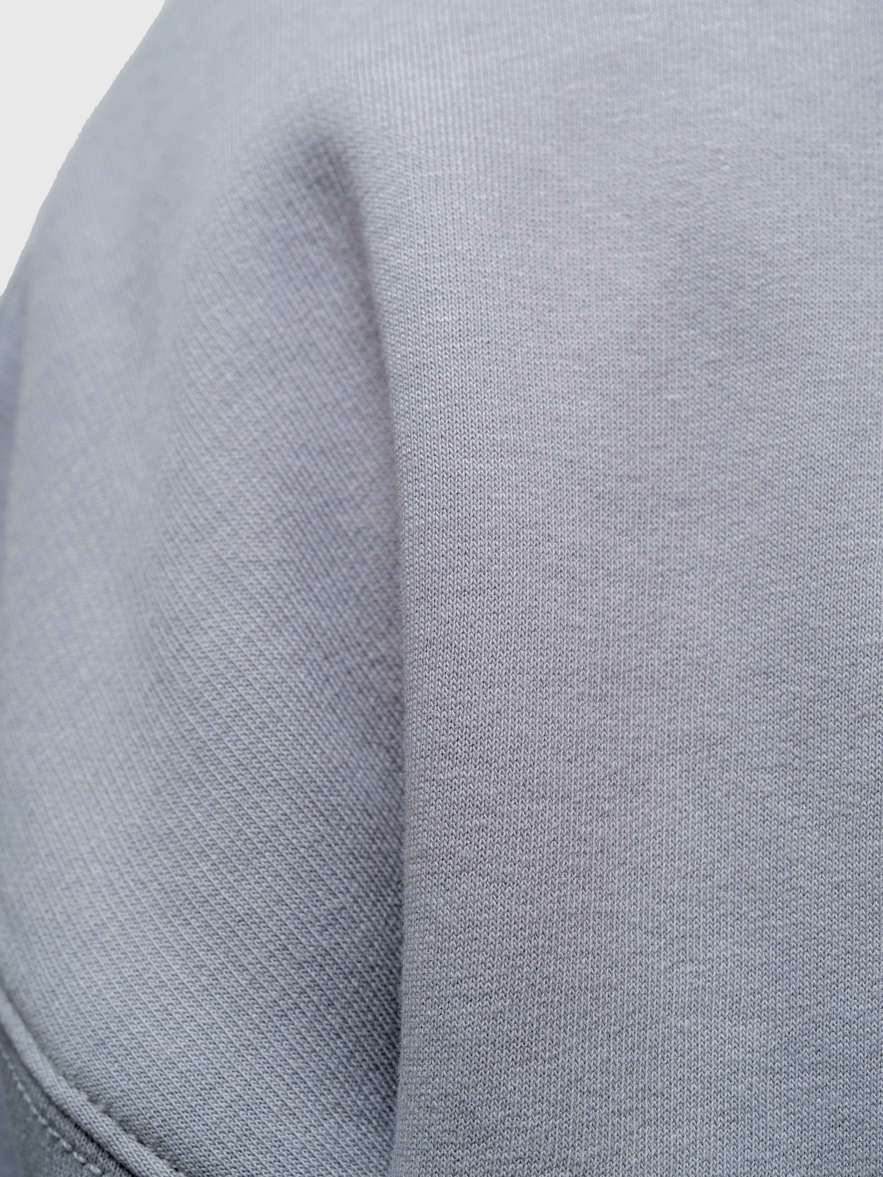 Long Run Hoodie - Neutral Grey/White