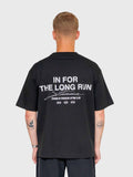 Long run Box Tee - Black/White