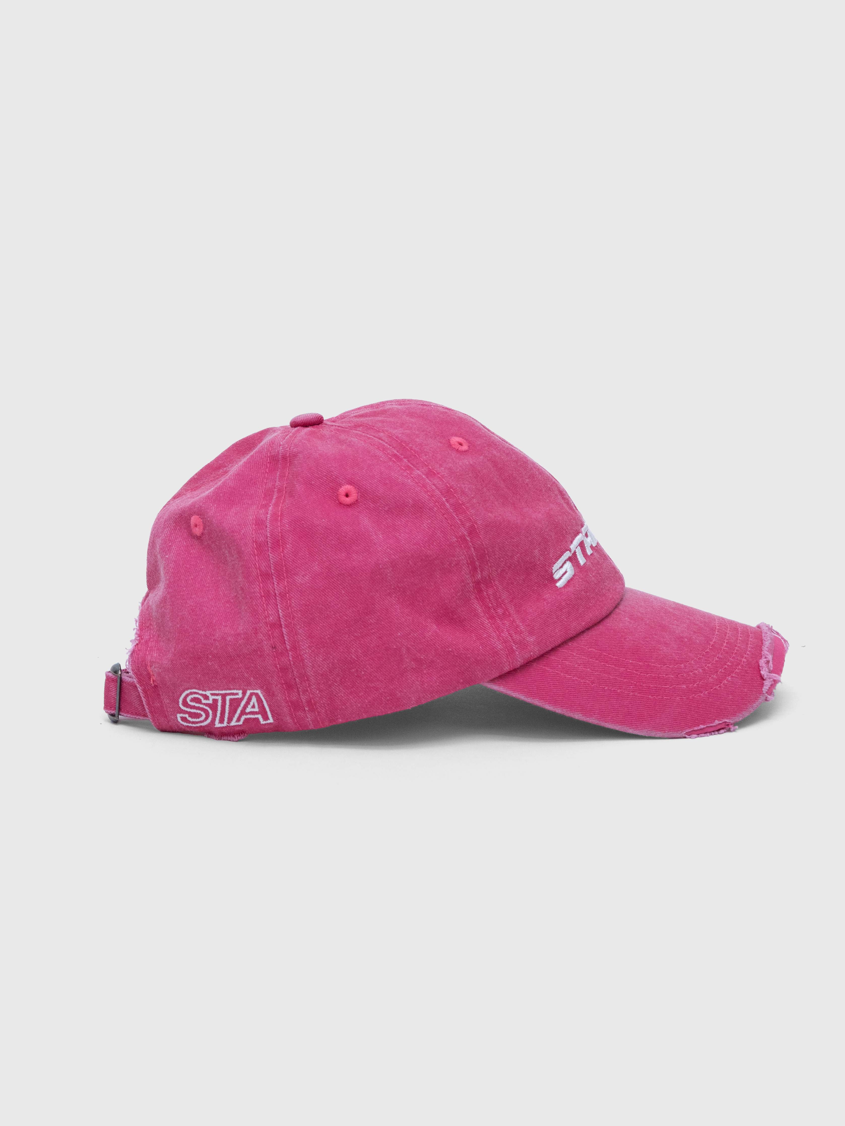 Vintage Stamina Cap - Pink/White