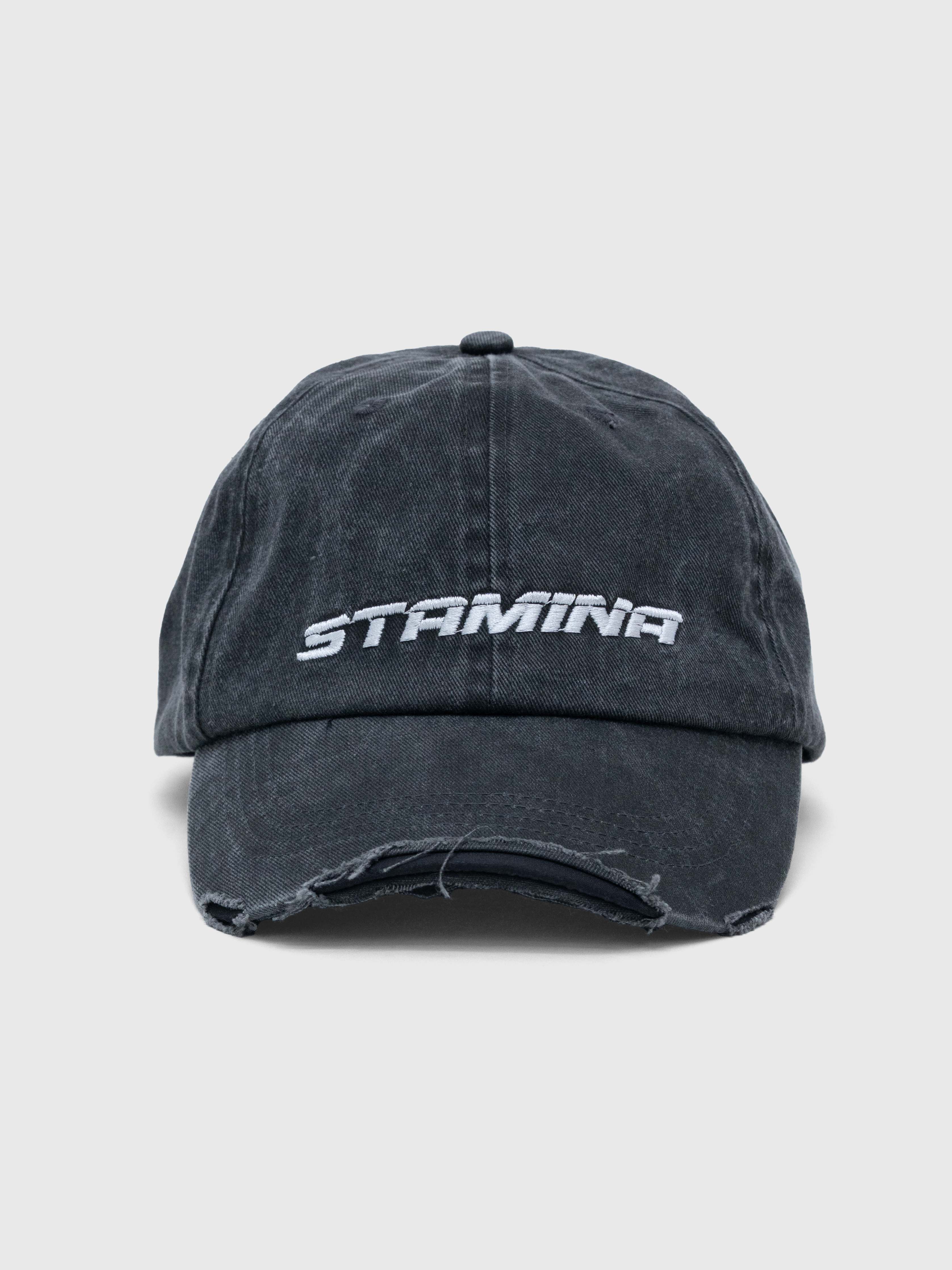 Vintage Stamina Cap - Black/White