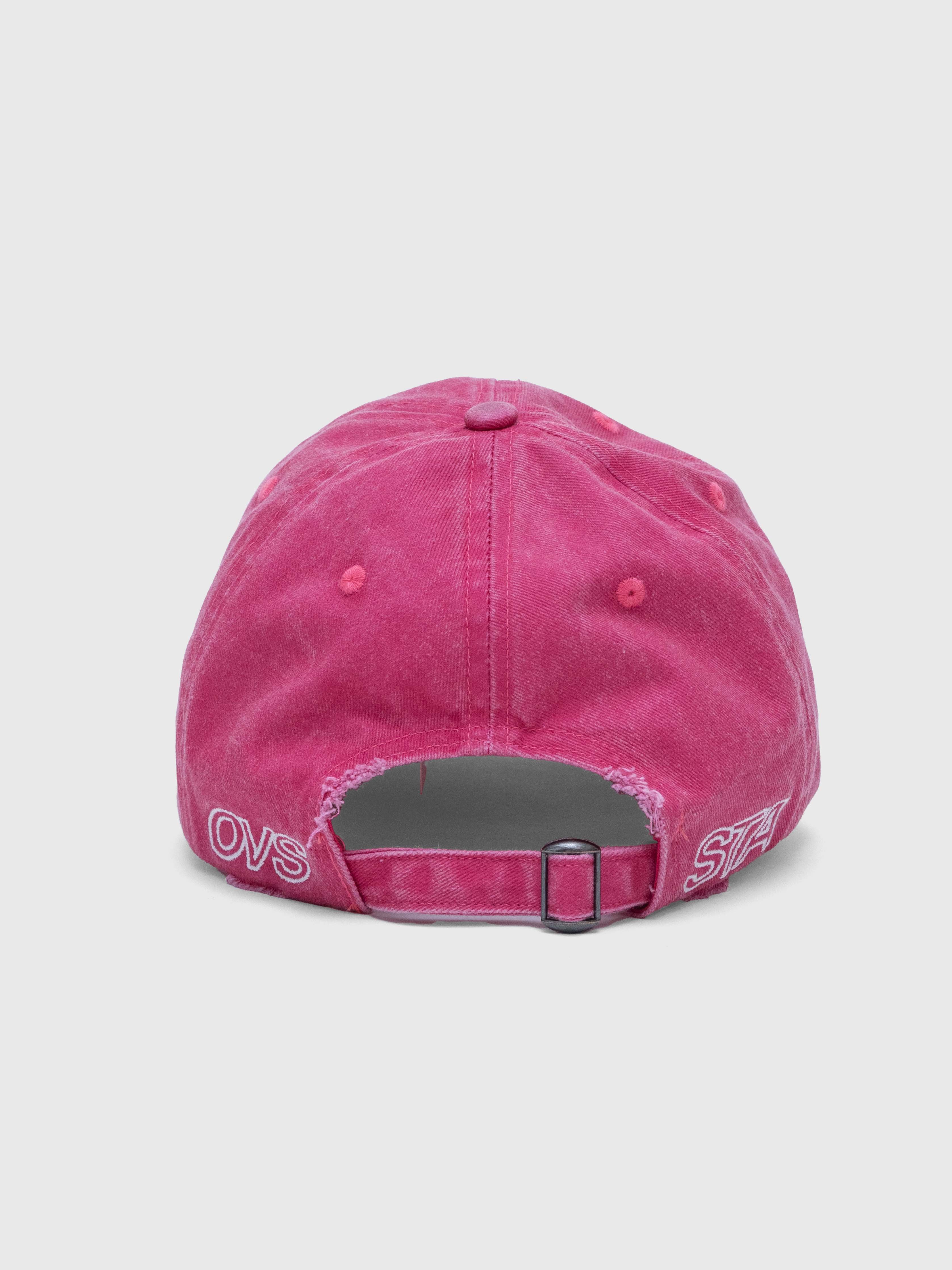 Vintage Stamina Cap - Pink/White
