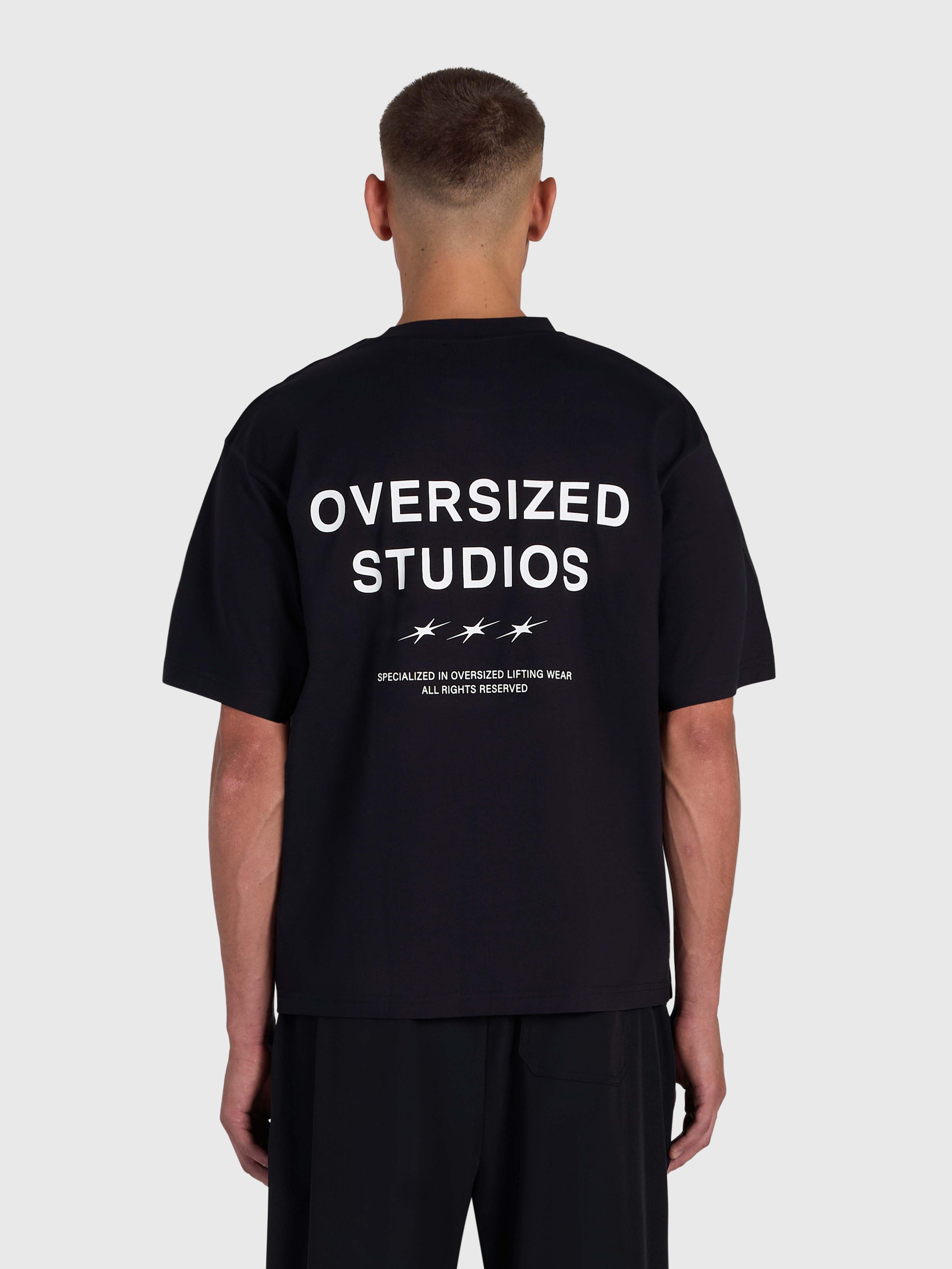 Confidence V2 Heavy Box Tee - Black/White