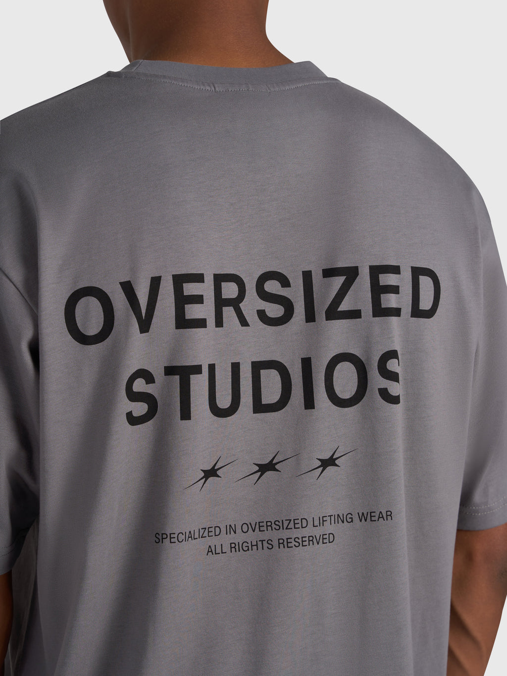Confidence V2 Box Tee - Steel/Black