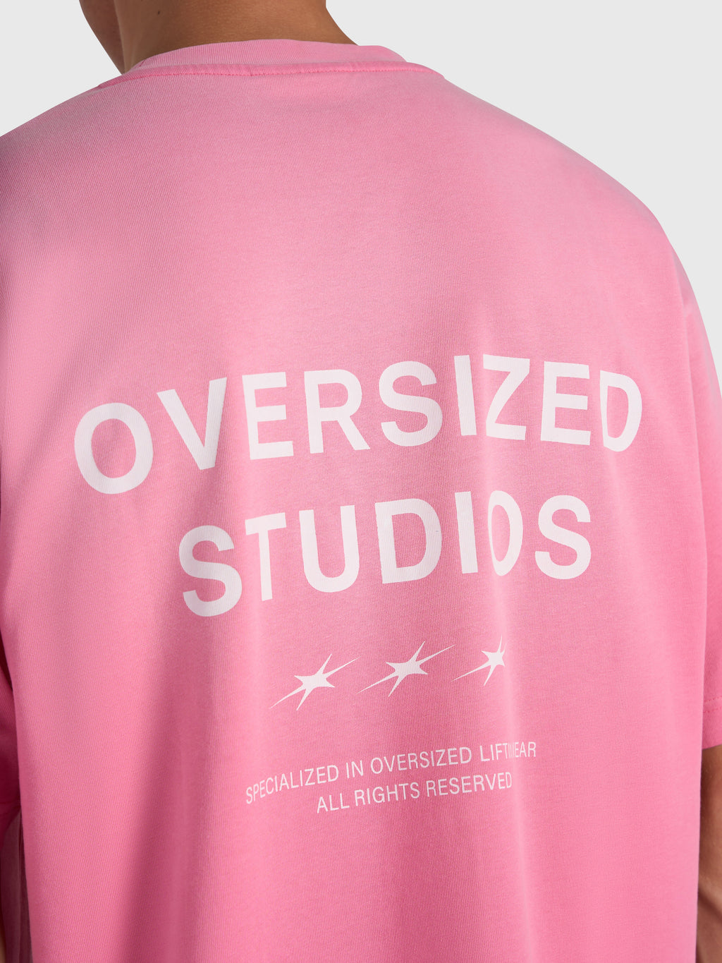 Confidence V2 Heavy Box Tee - Vintage Pink/White