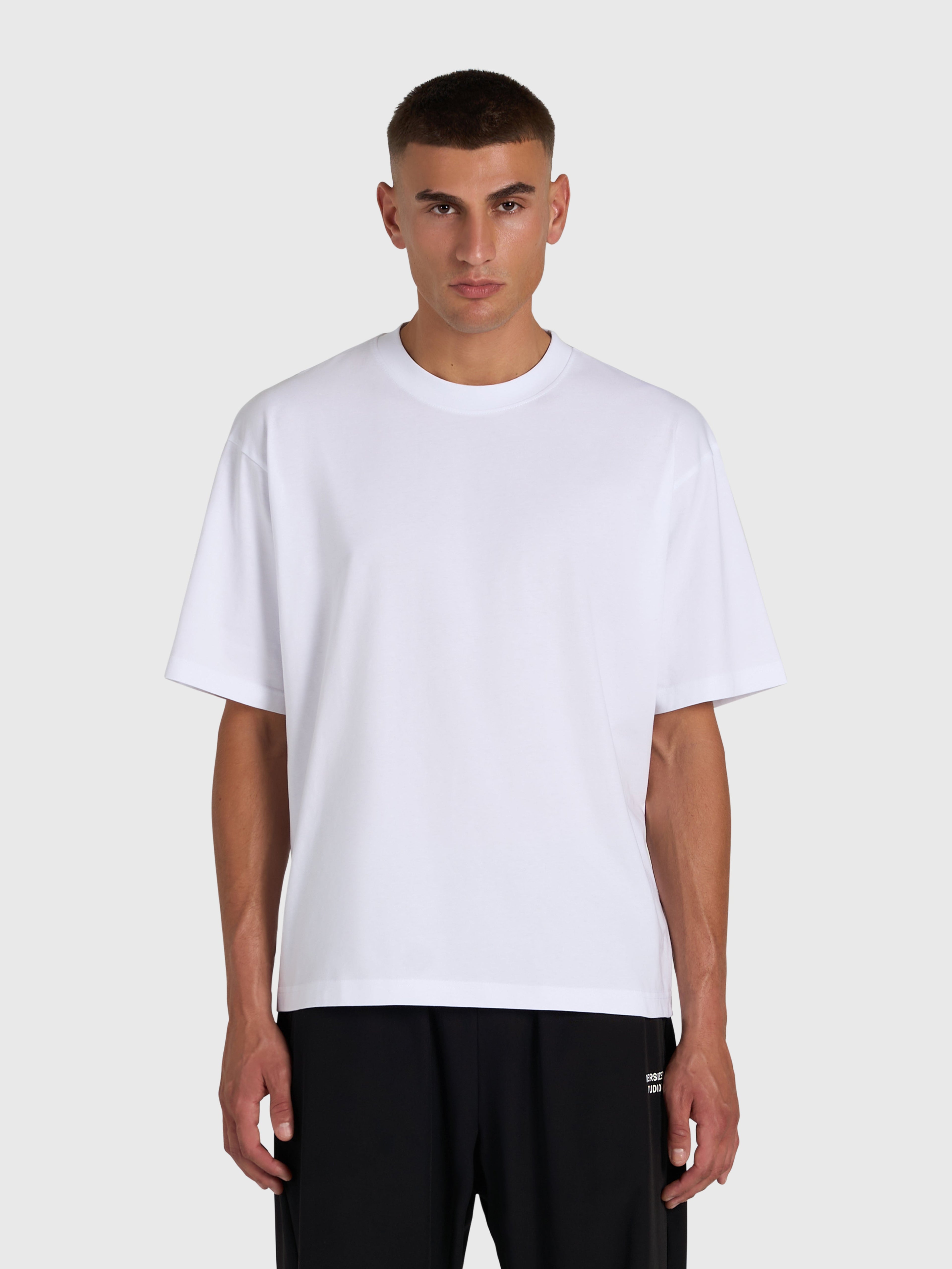 Confidence V2 Box Tee - White/Pink