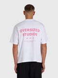 Confidence V2 Box Tee - White/Pink