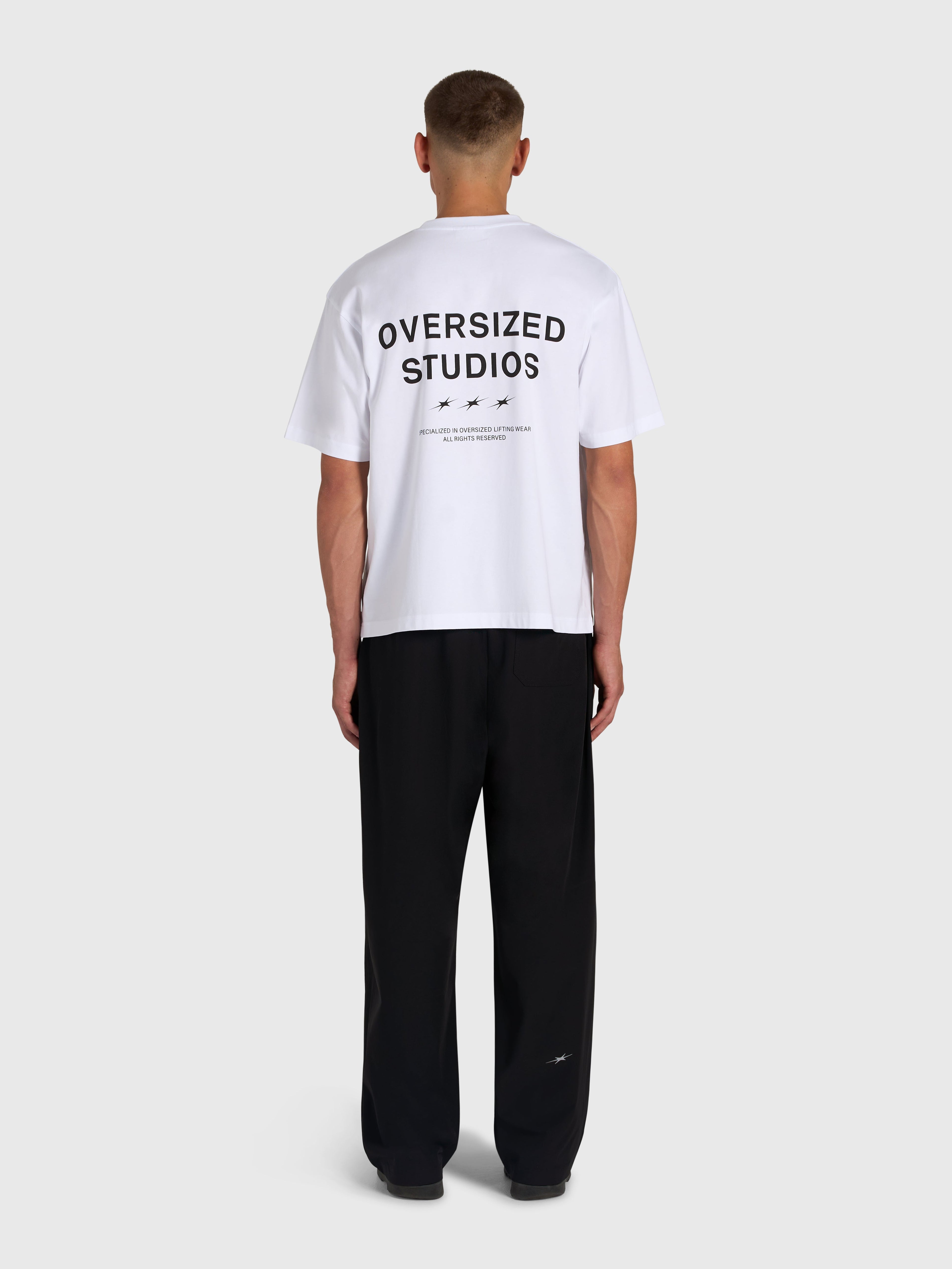 Confidence V2 Box Tee - White/Black