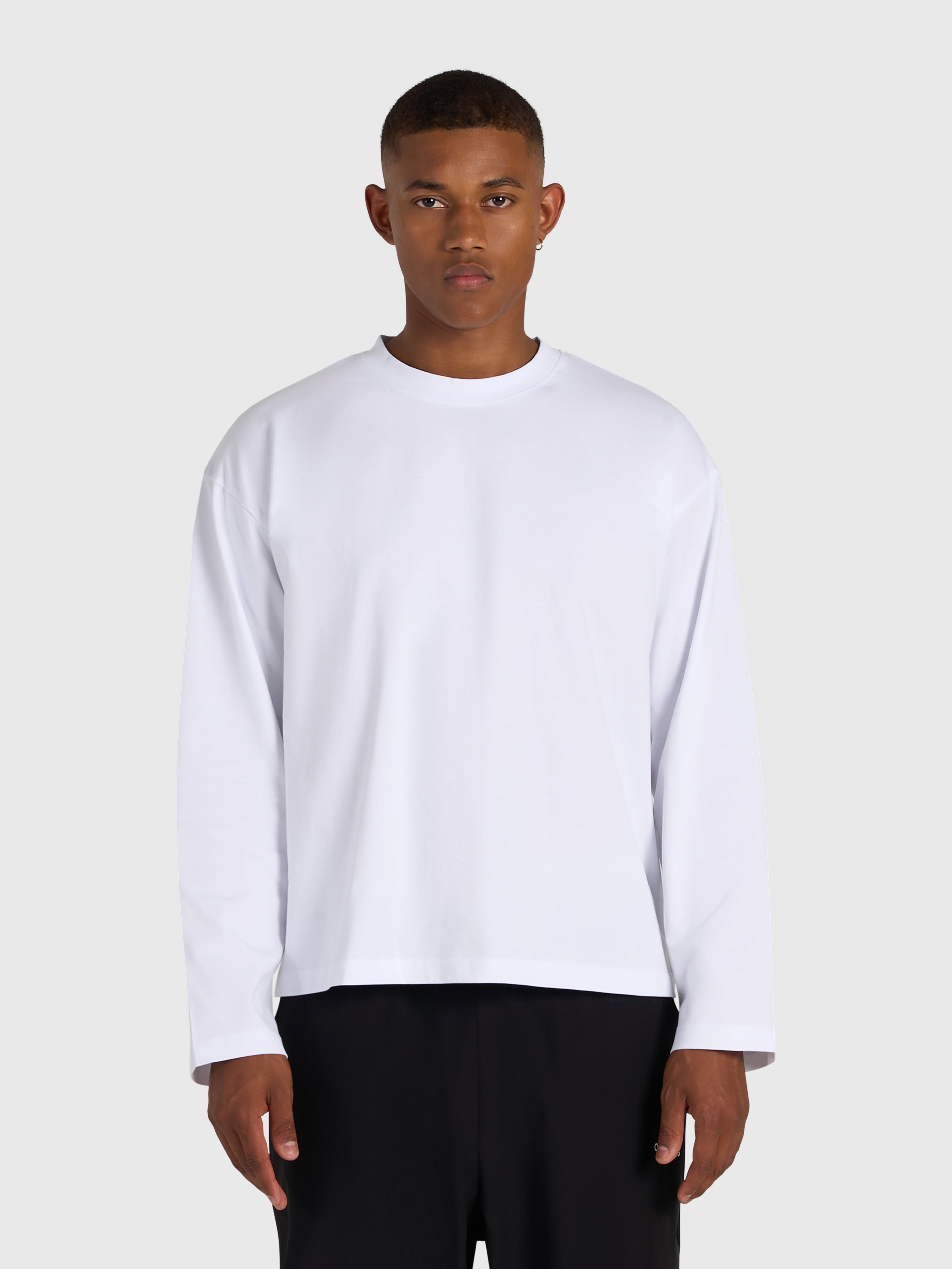 Confidence V2 Long Sleeve - White/Black