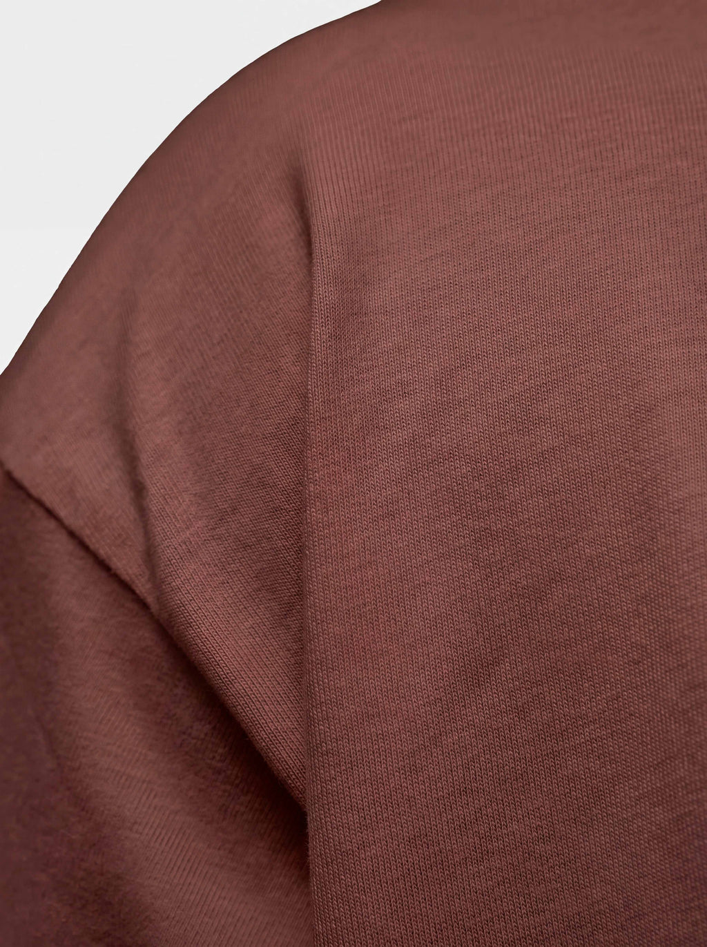 Confidence Box Tee - Brown/White